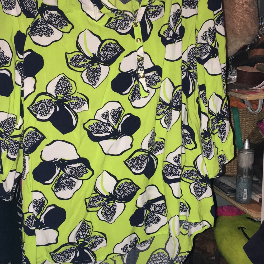 Kaari blue woman blouse